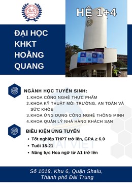 TRƯỜNG ĐẠI HỌC KHOA HỌC KỸ THUẬT HOẰNG QUANG